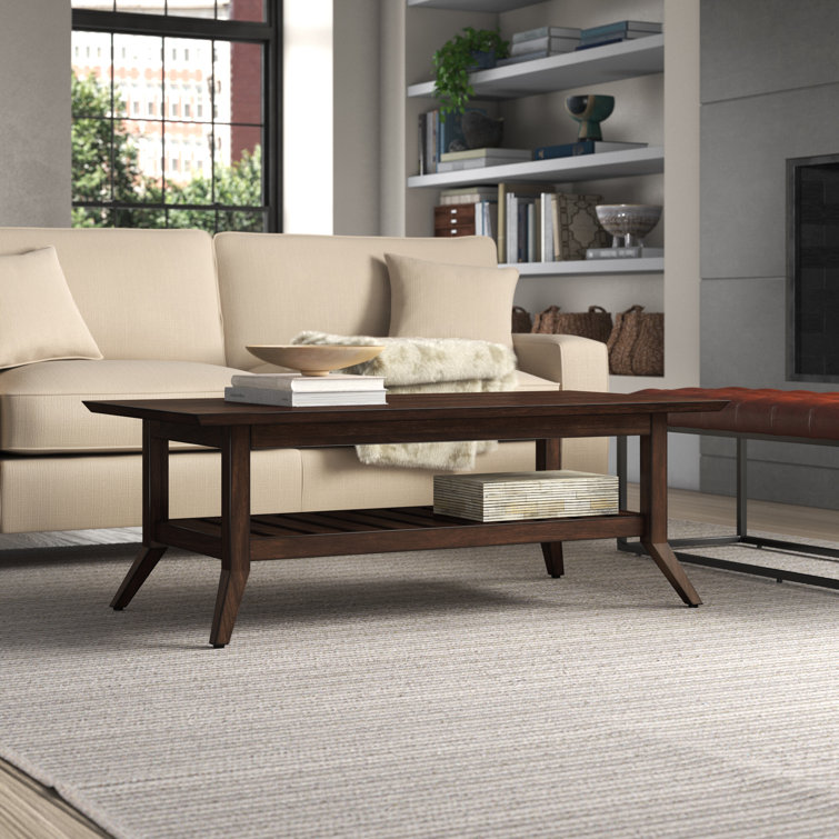 Wade Logan® Arees 3 - Piece Solid Wood Living Room Table Set & Reviews ...